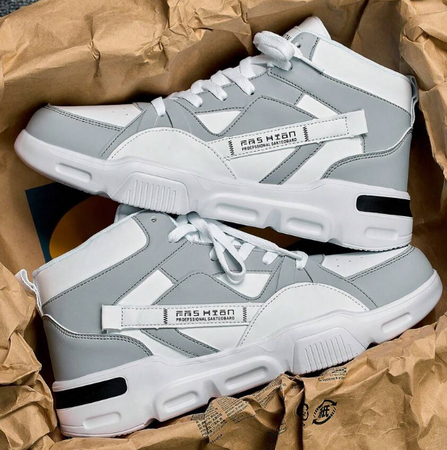 Leather casual shoes-Sneaker