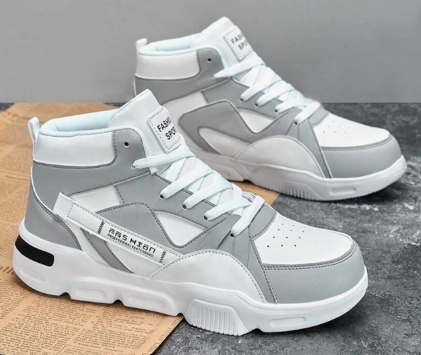 Leather casual shoes-Sneaker