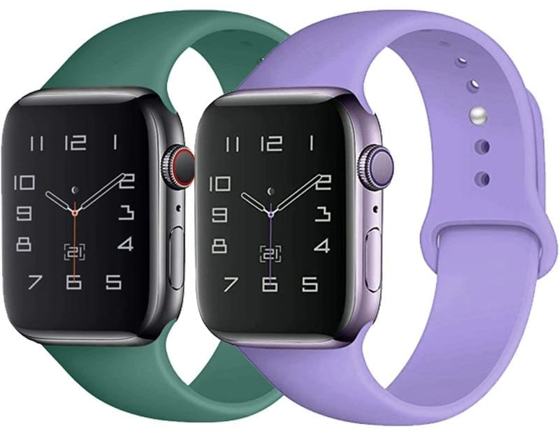 Silicone Strap Apple Watch Bands