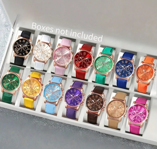 Women's Watch PU  Leather Material