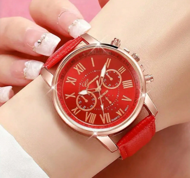 Women's Watch PU  Leather Material